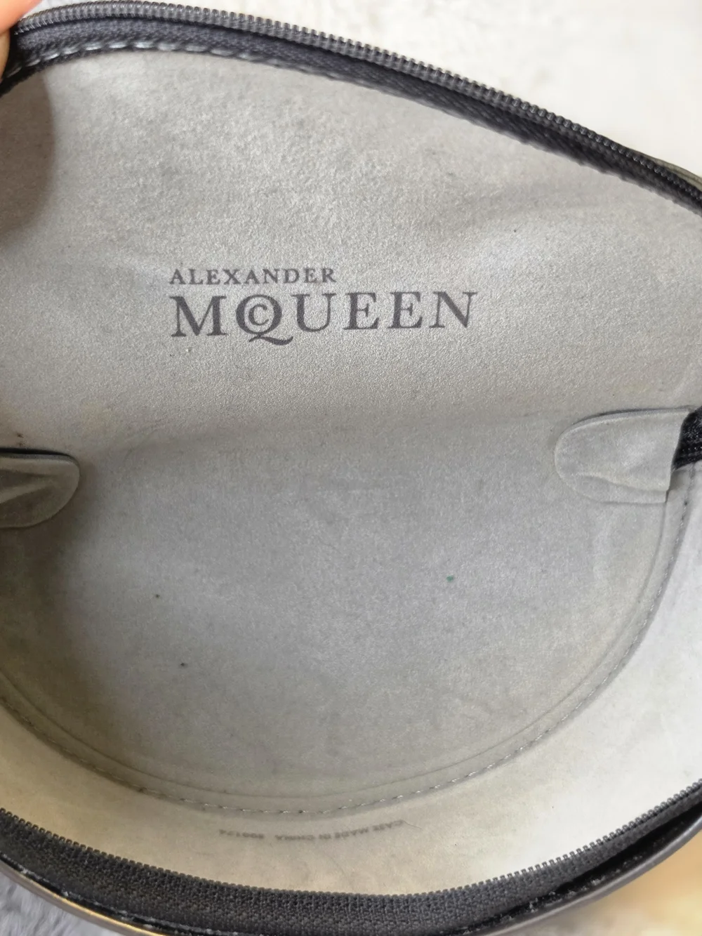Alexander McQueen Black Oversized Women's Sunglasses